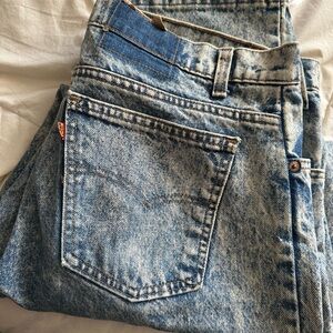 Levi's VINTAGE ORANGE TAG Acid Wash Jeans